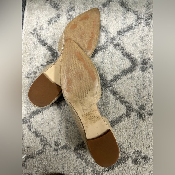 Marc Fisher snake skin nude flats women’s size 8​ - Picture 6 of 8